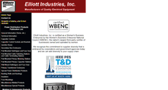 Desktop Screenshot of elliott-industries.com